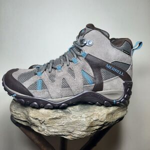 NEW MERRELL Deverta 2 Mid Waterproof Hiking Trail Shoes Falcon Trooper WomenS 11